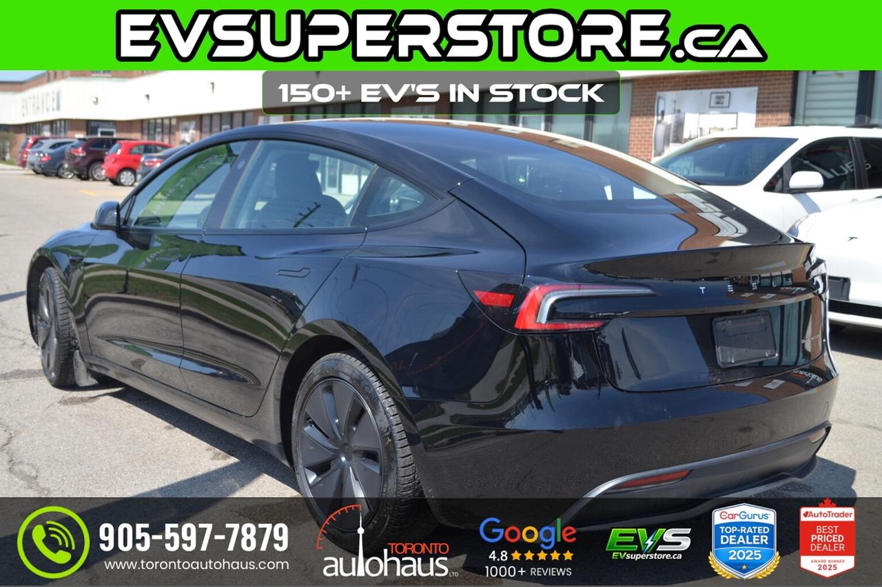 2024 Tesla Model 3 AWD I 150+ EV's at EVSUPERSTORE.ca Photo