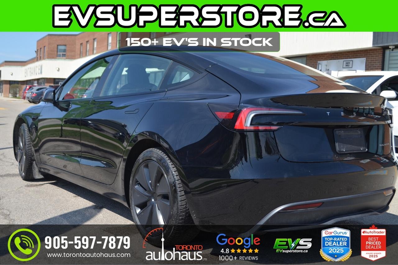 2024 Tesla Model 3 AWD I 150+ EV's at EVSUPERSTORE.ca Photo