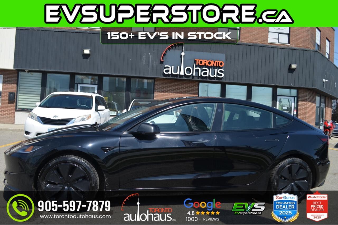 2024 Tesla Model 3 AWD I 150+ EV's at EVSUPERSTORE.ca Photo
