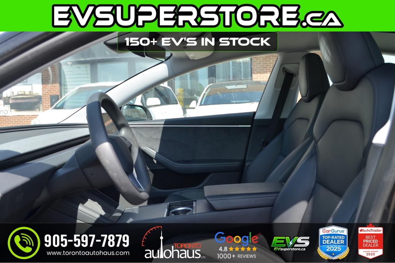 2024 Tesla Model 3 AWD I 150+ EV's at EVSUPERSTORE.ca Photo