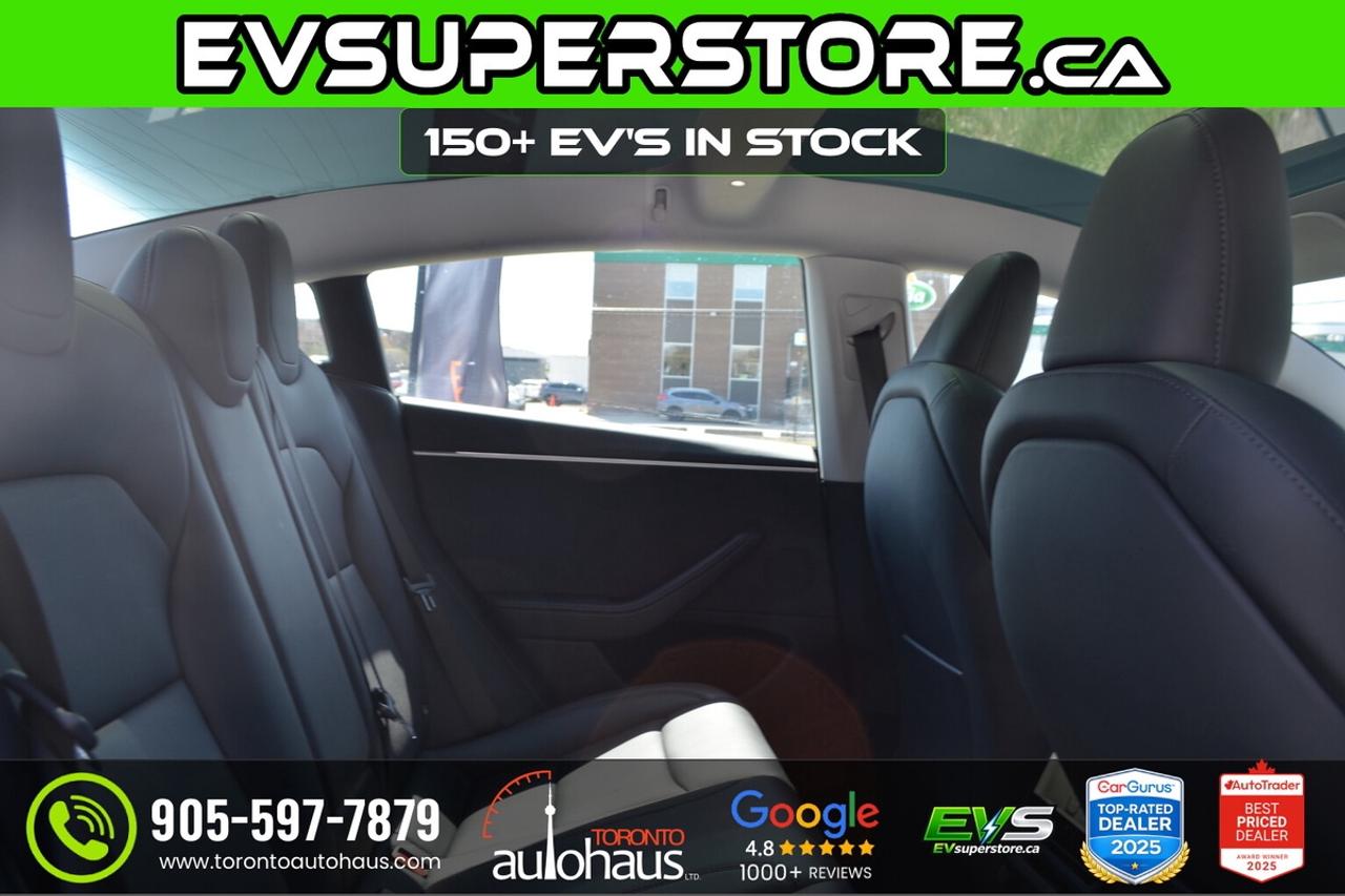 2024 Tesla Model 3 AWD I 150+ EV's at EVSUPERSTORE.ca Photo