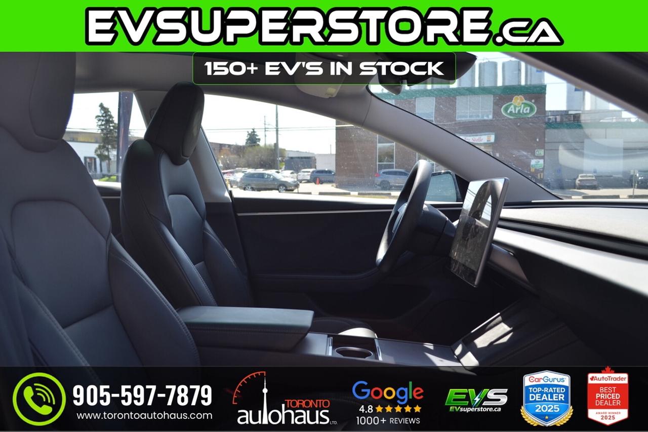 2024 Tesla Model 3 AWD I 150+ EV's at EVSUPERSTORE.ca Photo