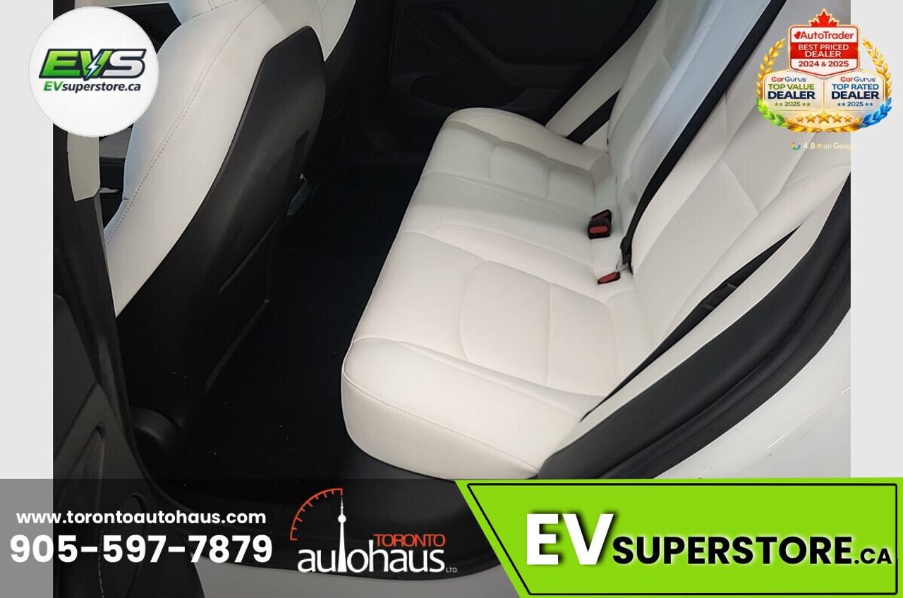2021 Tesla Model 3 WHITE INT. I 150+ EV's at EVSUPERSTORE.ca Photo