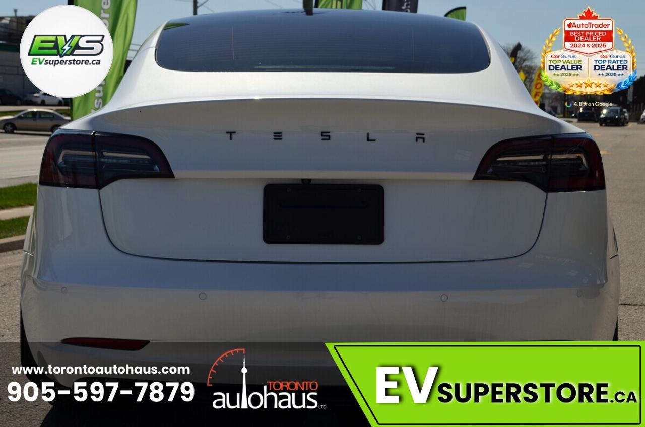 2021 Tesla Model 3 WHITE INT. I 150+ EV's at EVSUPERSTORE.ca Photo