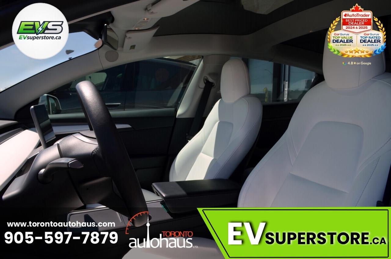 2021 Tesla Model 3 WHITE INT. I 150+ EV's at EVSUPERSTORE.ca Photo