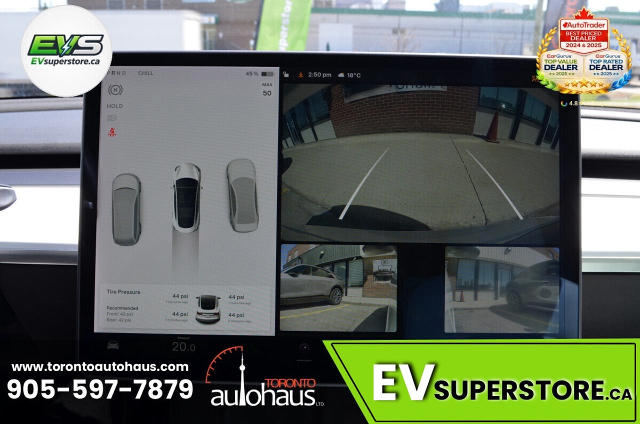 2021 Tesla Model 3 WHITE INT. I 150+ EV's at EVSUPERSTORE.ca Photo