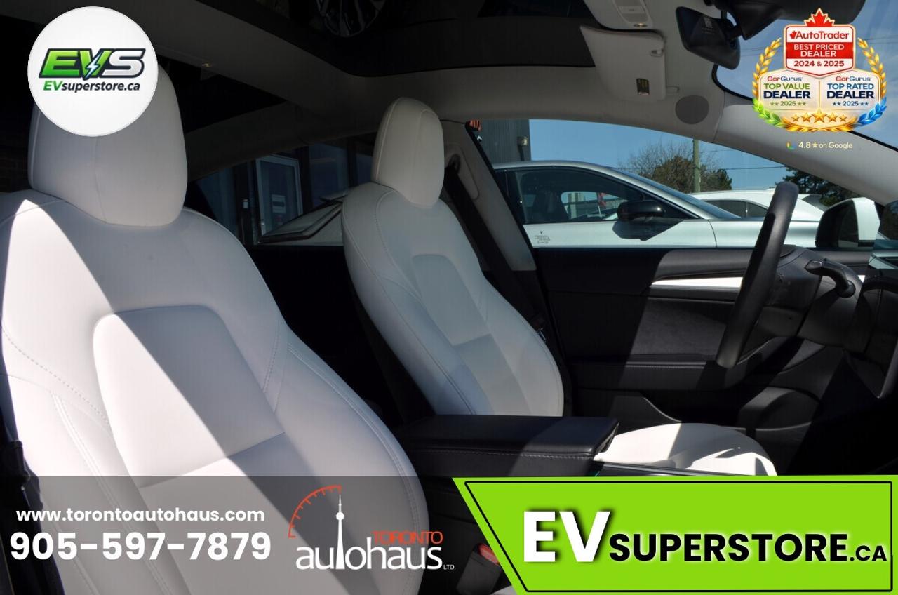 2021 Tesla Model 3 WHITE INT. I 150+ EV's at EVSUPERSTORE.ca Photo