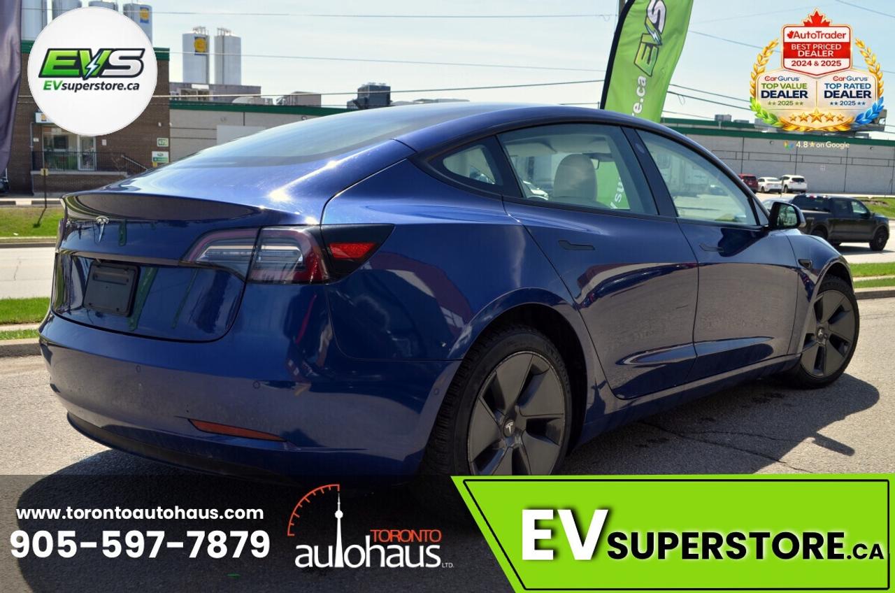 2021 Tesla Model 3 WHITE INT. I 150+ EV's at EVSUPERSTORE.ca Photo