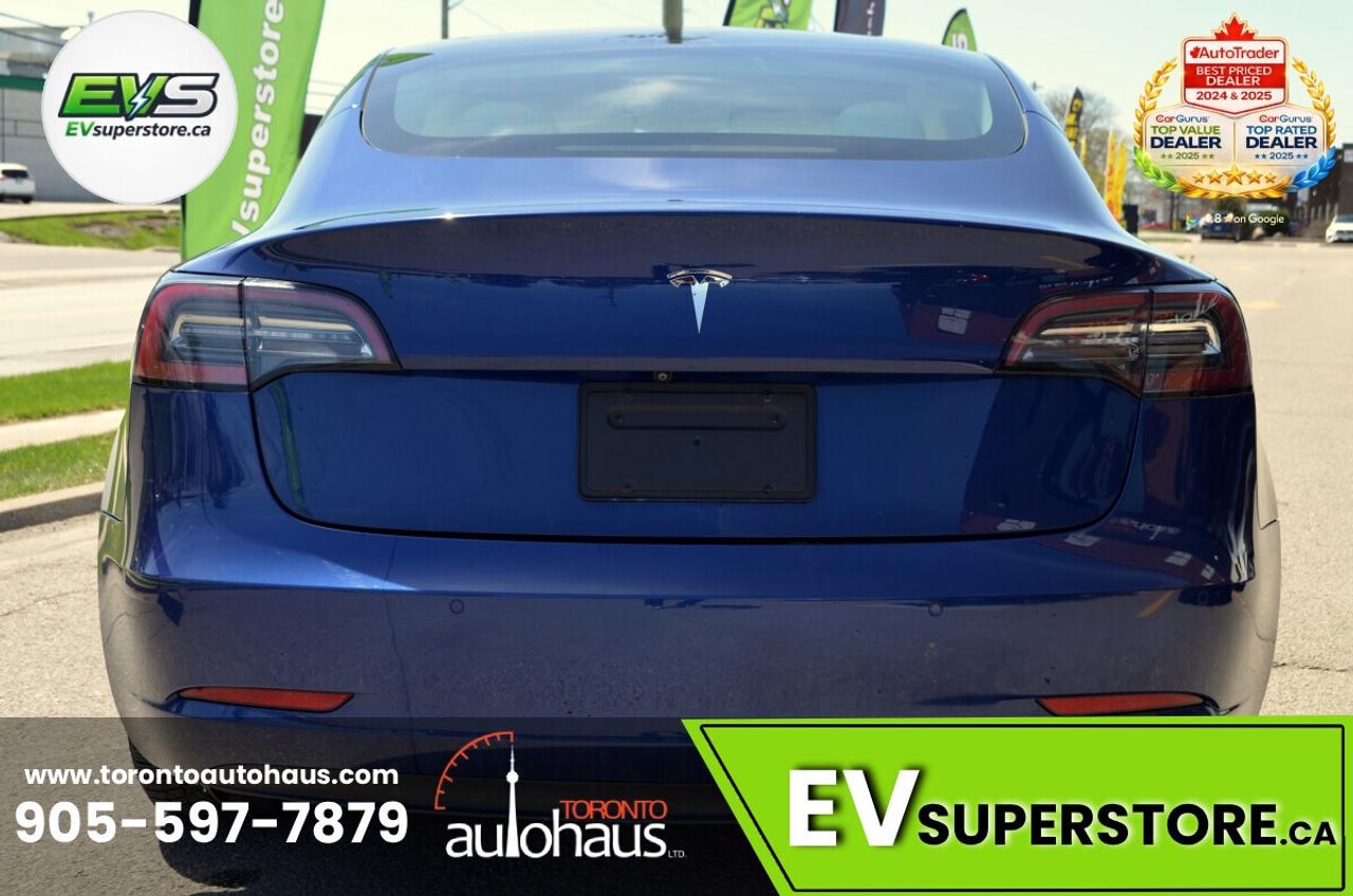 2021 Tesla Model 3 WHITE INT. I 150+ EV's at EVSUPERSTORE.ca Photo