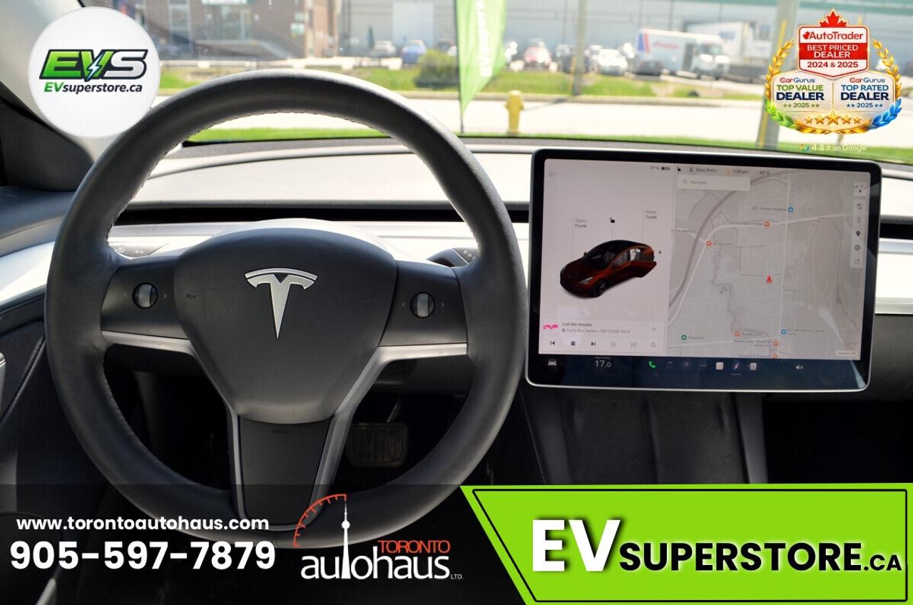 2021 Tesla Model 3 WHITE INT. I 150+ EV's at EVSUPERSTORE.ca Photo