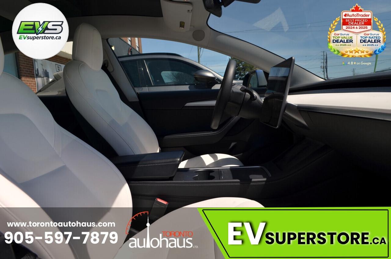 2021 Tesla Model 3 WHITE INT. I 150+ EV's at EVSUPERSTORE.ca Photo