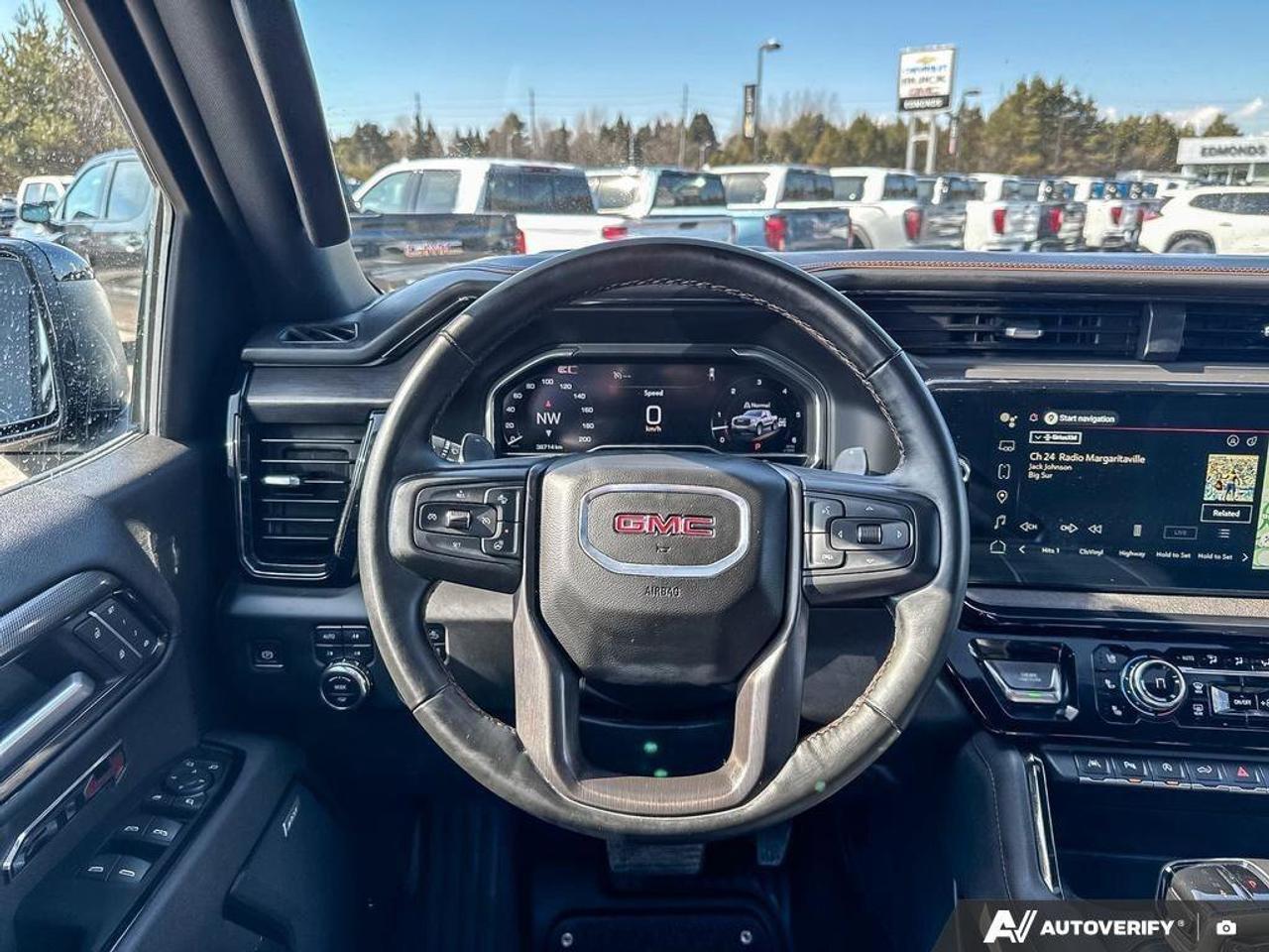 2025 GMC Sierra 1500 AT4Trailer Brake Controller   Sunroof   Remote Sta Photo