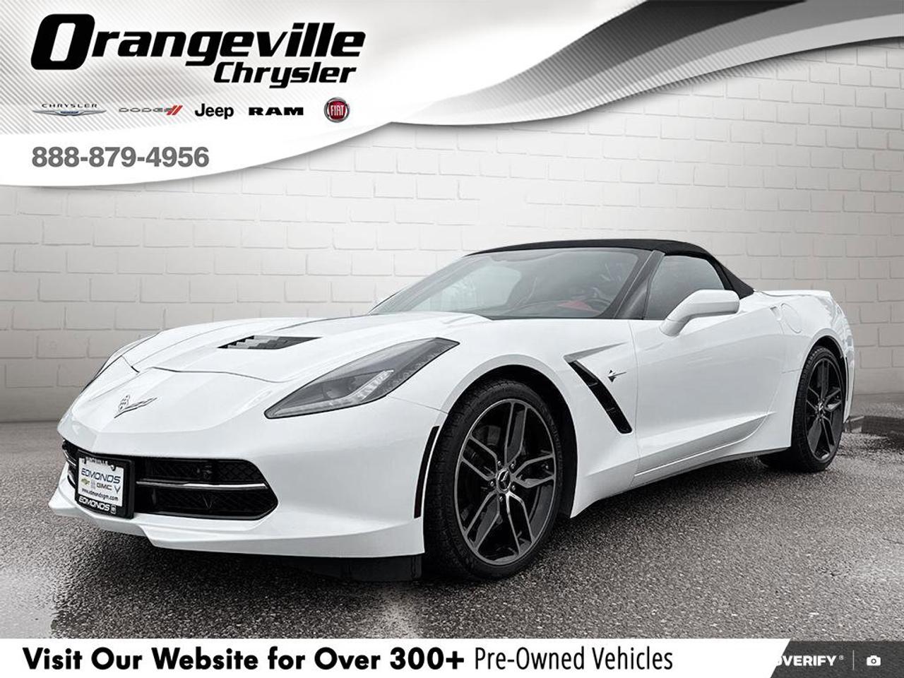 2017 Chevrolet Corvette Z51 3LTRemote Start   Convertible   Heated + Vente Photo0