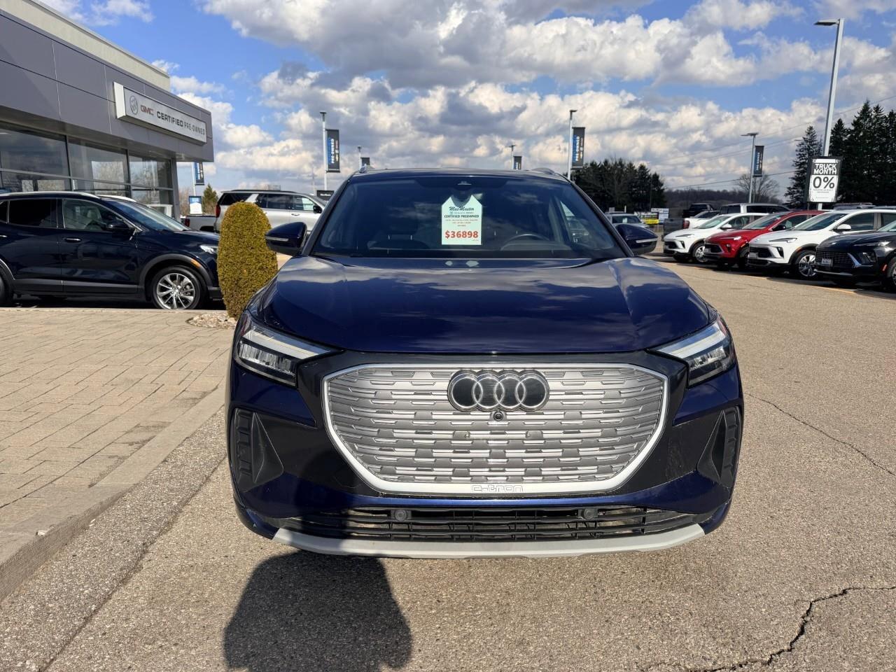2024 Audi Q4 e-tron 50EV, E-TRON, ALLOYS, AWD, NAV, LEATHER, 1-OWNER, Photo