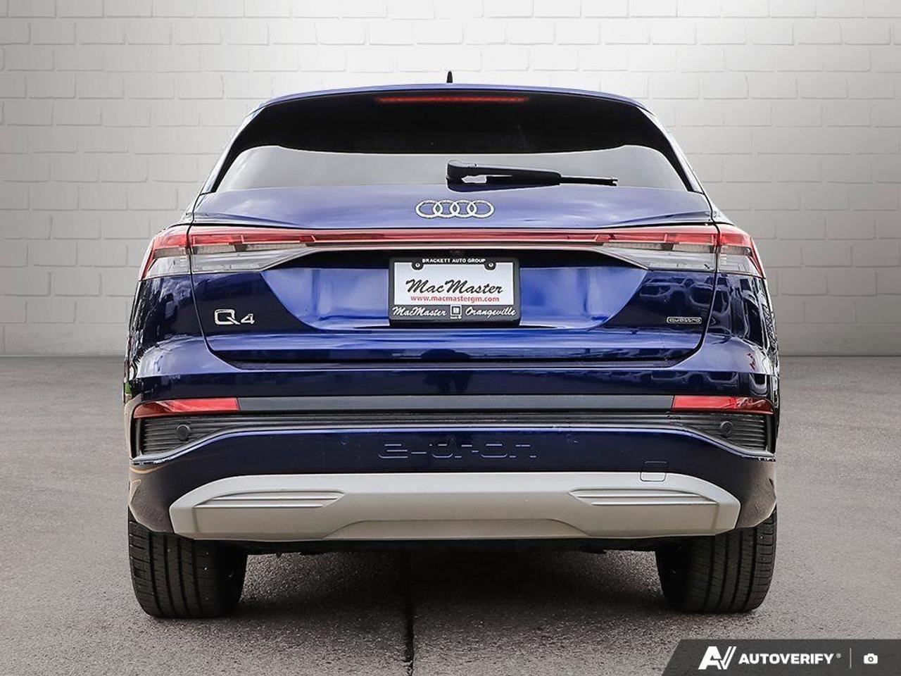 2024 Audi Q4 e-tron 50EV, E-TRON, ALLOYS, AWD, NAV, LEATHER, 1-OWNER, Photo3