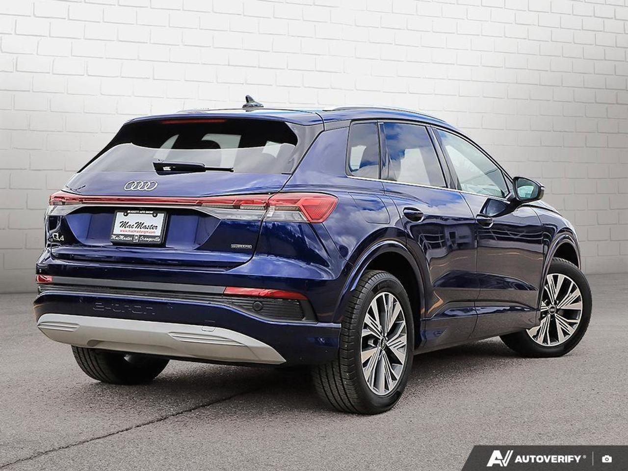 2024 Audi Q4 e-tron 50EV, E-TRON, ALLOYS, AWD, NAV, LEATHER, 1-OWNER, Photo