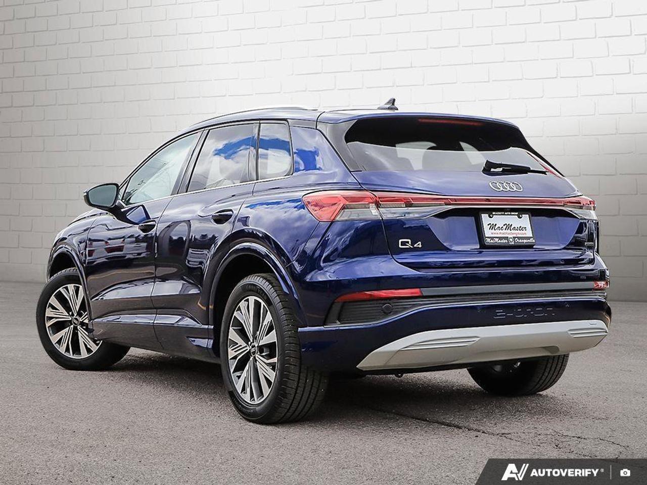 2024 Audi Q4 e-tron 50EV, E-TRON, ALLOYS, AWD, NAV, LEATHER, 1-OWNER, Photo2