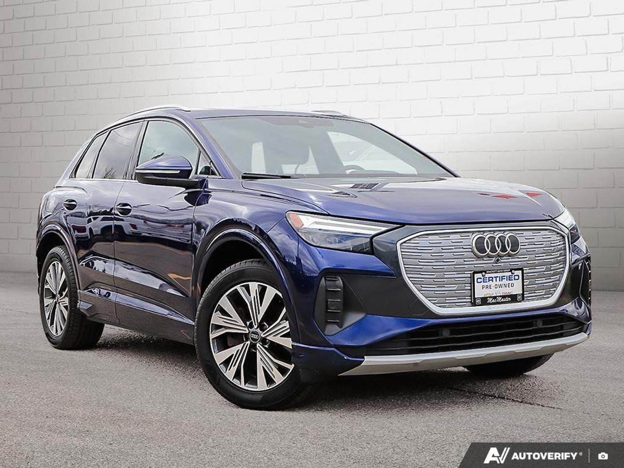 2024 Audi Q4 e-tron 50EV, E-TRON, ALLOYS, AWD, NAV, LEATHER, 1-OWNER, Photo