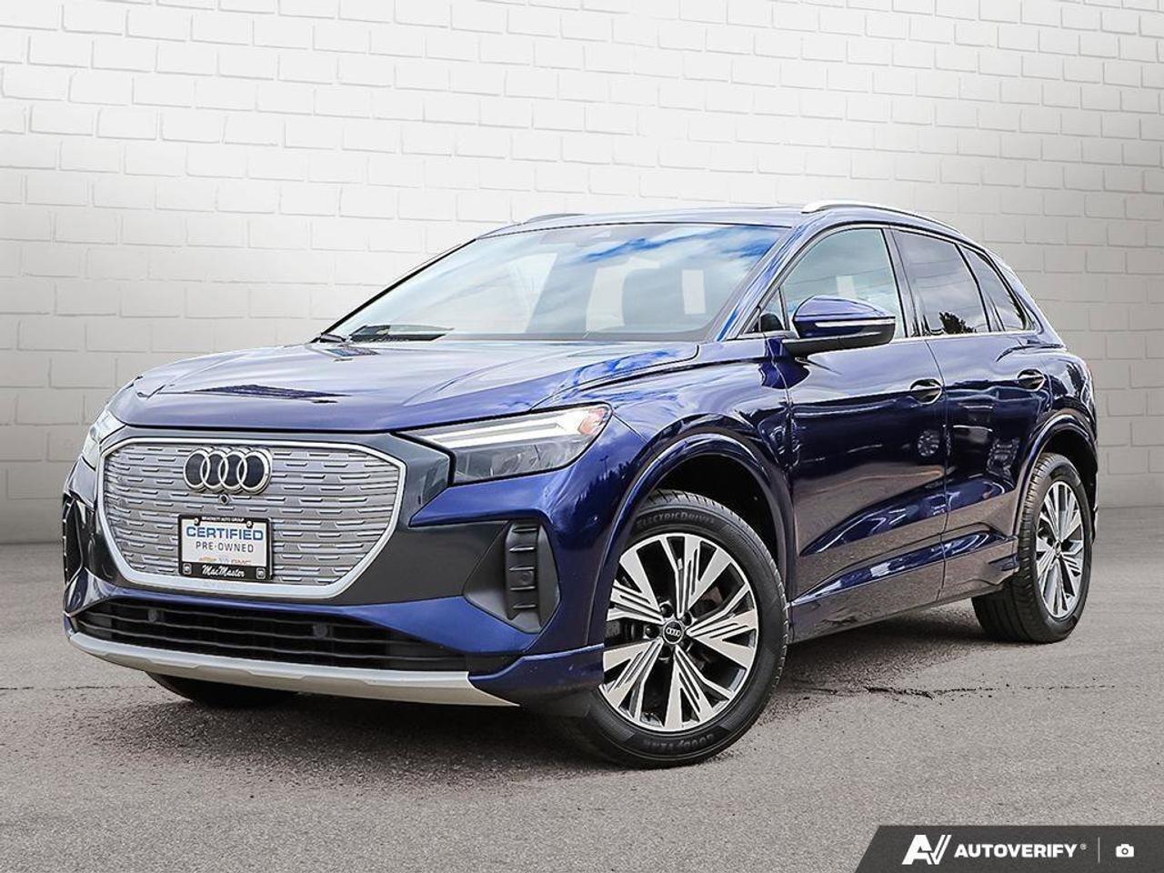 2024 Audi Q4 e-tron 50EV, E-TRON, ALLOYS, AWD, NAV, LEATHER, 1-OWNER, Photo