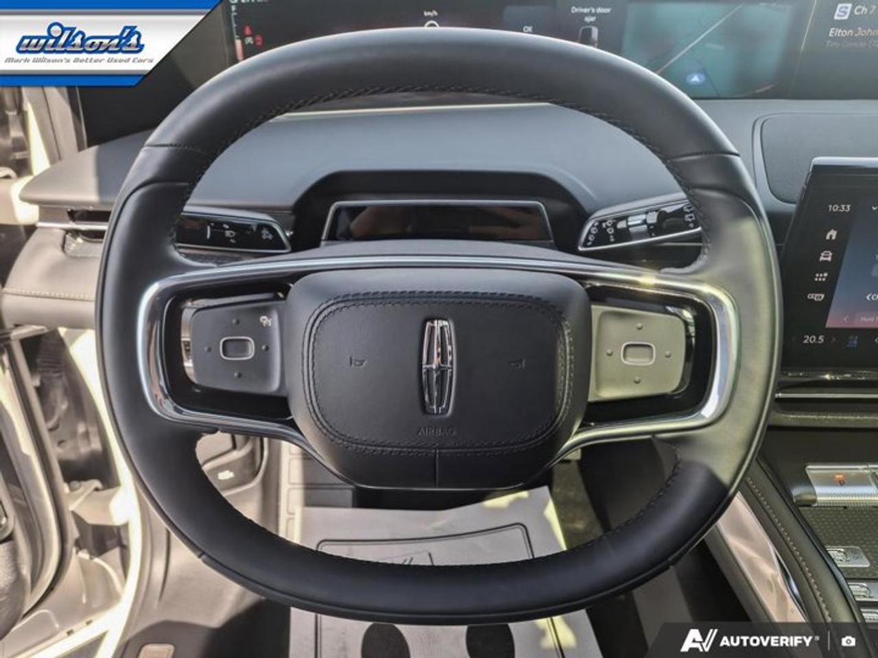 2025 Lincoln Nautilus Reserve AWD | Jet Appearance PKG | 22" Alloys | Leather | Pano Sunroof | 360 Cam | Wireless Charging Photo