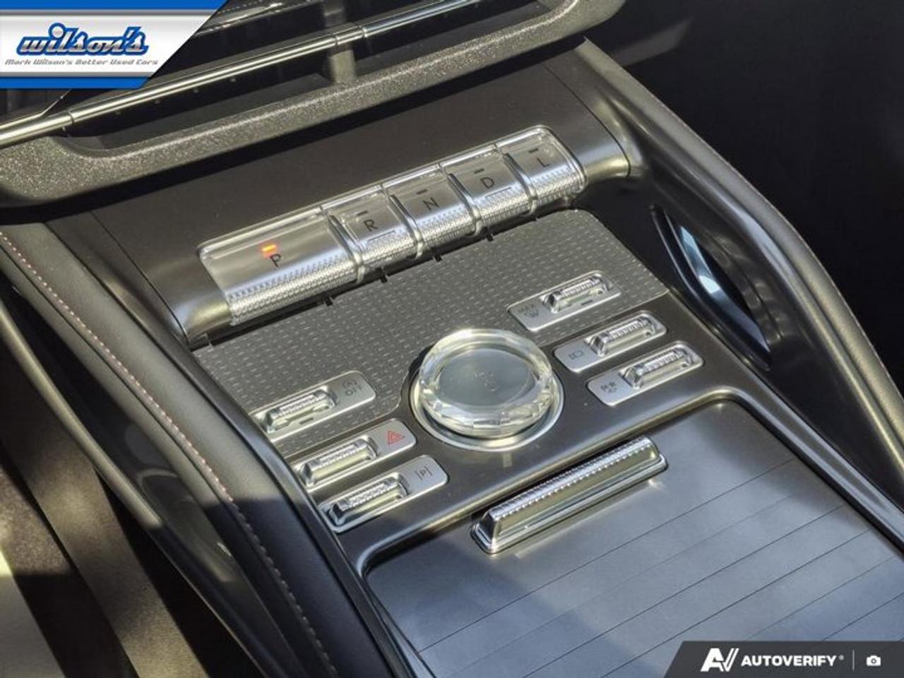 2025 Lincoln Nautilus Reserve AWD | Jet Appearance PKG | 22" Alloys | Leather | Pano Sunroof | 360 Cam | Wireless Charging Photo