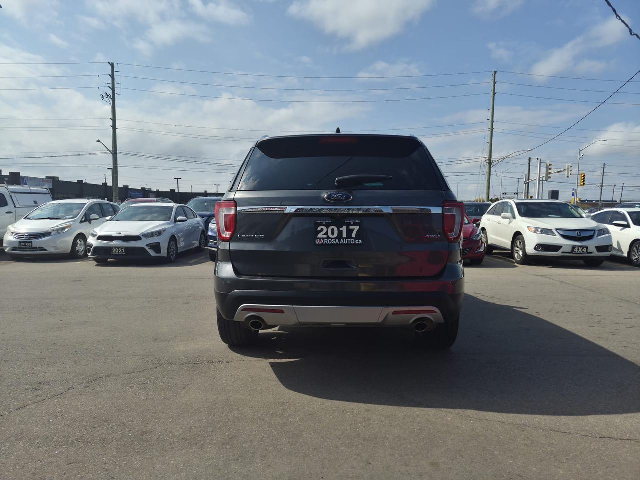 2017 Ford Explorer LIMITED AWD NO ACCIDENT CERTIFIED NAVI LEATHER TOW Photo4