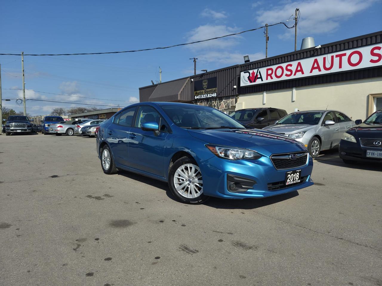 Used 2018 Subaru Impreza AWD SAFETY CERTIFED B-TOOTH CAMERA NEW TIRES+BRAKE for sale in Oakville, ON
