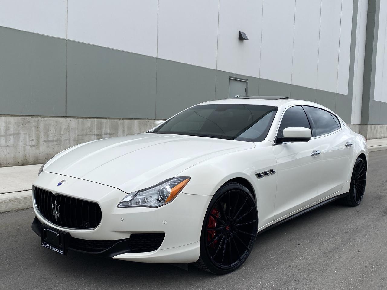 2015 Maserati Quattroporte SQ4-CARBON PKG-ALCANTARA-22" WHEELS Photo