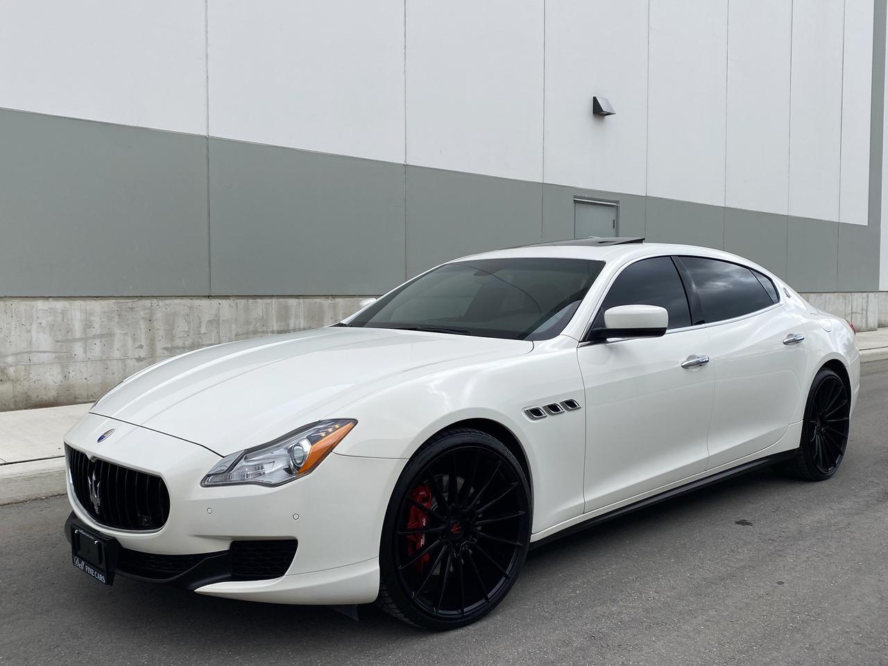 2015 Maserati Quattroporte SQ4-CARBON PKG-ALCANTARA-22" WHEELS Photo