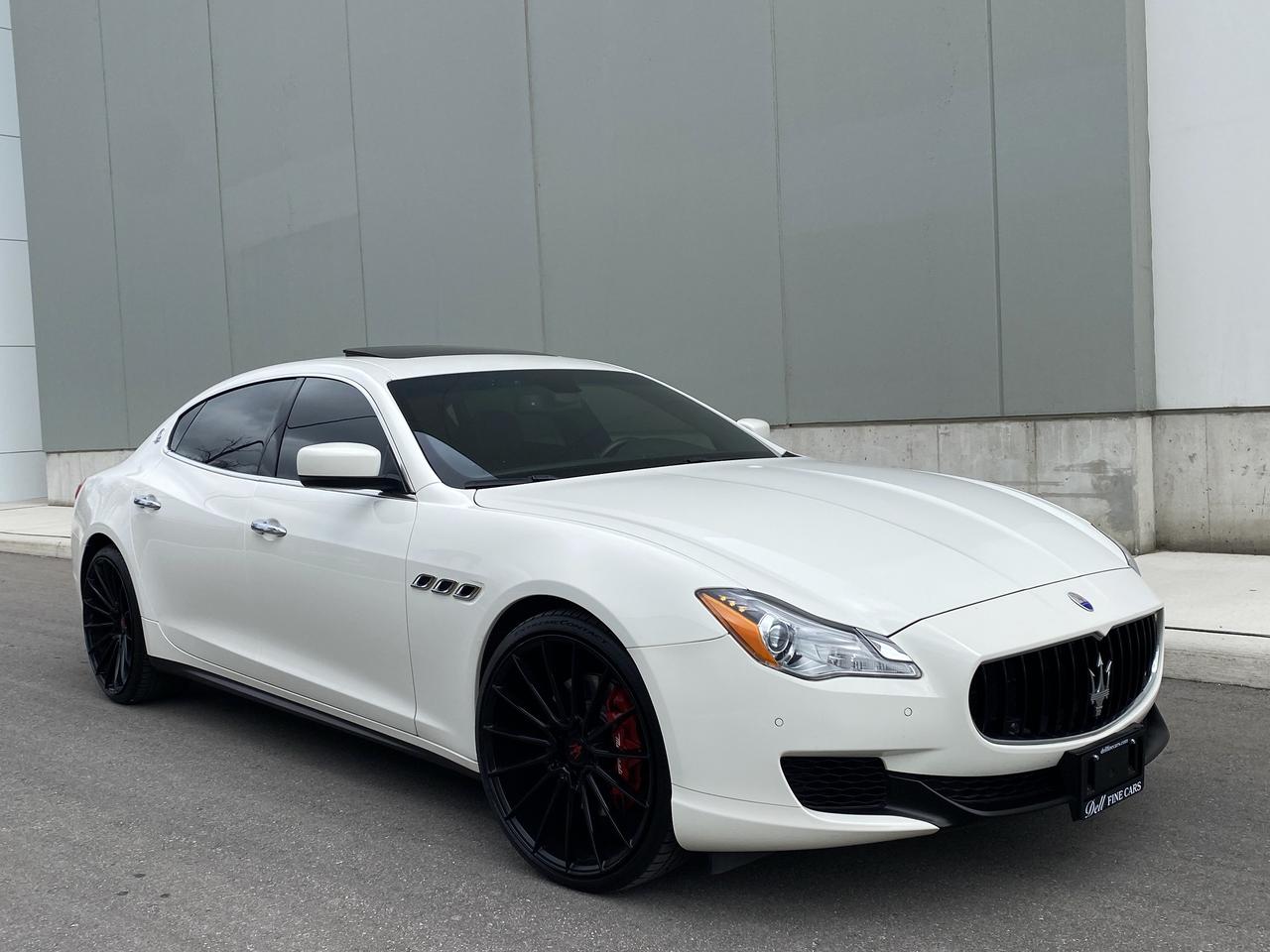 2015 Maserati Quattroporte SQ4-CARBON PKG-ALCANTARA-22" WHEELS Photo