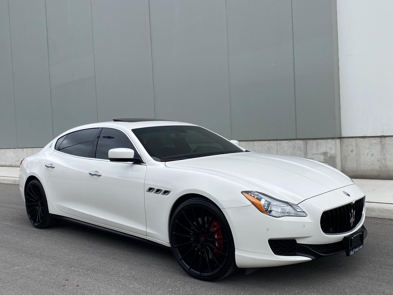 2015 Maserati Quattroporte SQ4-CARBON PKG-ALCANTARA-22" WHEELS Photo