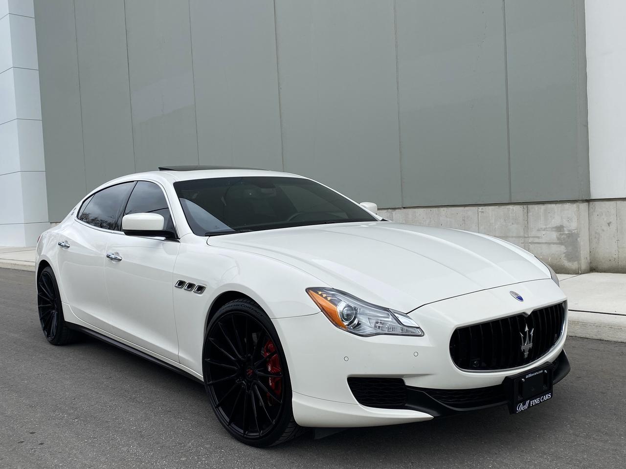 2015 Maserati Quattroporte SQ4-CARBON PKG-ALCANTARA-22" WHEELS Photo