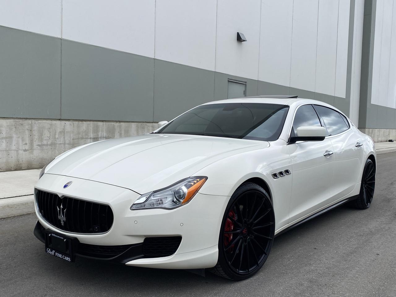Used 2015 Maserati Quattroporte SQ4-CARBON PKG-ALCANTARA-22