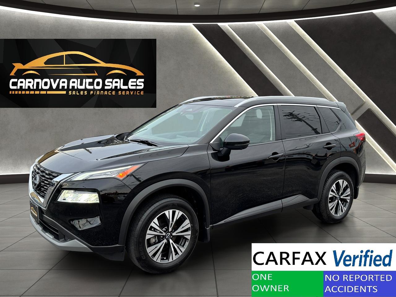 2023 Nissan Rogue SV Moonroof AWD+ONE OWNER+CLEAN CARFAX Photo0
