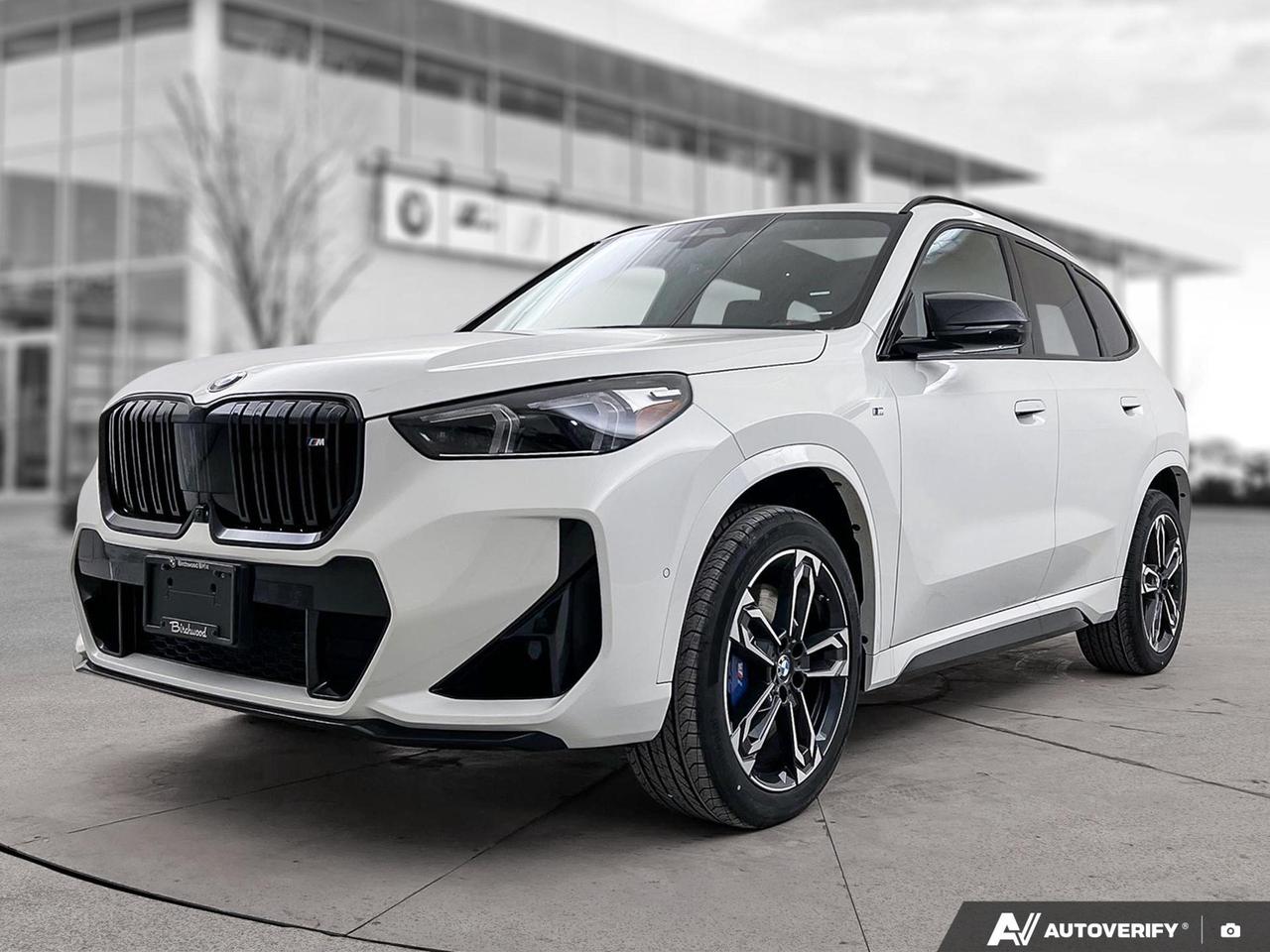 The 2026 BMW X1 M35i xDrive is the performance-focused compact SUV that delivers on every front  a turbocharged 2.0L engine pushing serious power through a 7-speed dual-clutch transmission, adaptive suspension tuned for the driver who wants precision without sacrificing comfort. Fresh with only 90 km, this Alpine White X1 M35i is loaded with the Premium Enhanced Package and Driving Assistance Plus with Stop & Go, making it one of the most well-equipped X1s available today.

- 2.0L Intercooled Turbo I-4 with AWD and Sport-Tuned Adaptive Suspension for a genuinely engaging drive
- Driving Assistance Plus with Stop & Go  full-speed adaptive cruise with lane centering for effortless highway travel
- Wireless Apple CarPlay and Android Auto paired with a harman/kardon premium sound system
- Heated front sport seats with driver memory and perforated Veganza upholstery
- Proximity key with push-button start, remote start via keyfob, and keyfob window/cargo activation
- Integrated navigation with voice activation and a Day-Night auto-dimming rearview mirror
- Blind spot monitoring, rear cross-traffic alert, and front/rear parking sensors with back-up camera and washer
- Black exterior package with Aluminum Shadow trim for a sharp, cohesive aesthetic

Ready to experience the X1 M35i for yourself? Visit us at Birchwood BMW, reserve this vehicle online, or book a test drive appointment at www.birchwoodbmw.ca  our team is here to make the process straightforward and enjoyable, whether youre buying in person or from home.
At Birchwood BMW we know that experience is everything - thats why weve been voted #1 BMW Store in Canada for Customer Satisfaction for the past 3 years.  

Visit us today and see for yourself why were the top-rated luxury dealer in Manitoba on Google. Book your appointment at 204-452-7799. Dealer Permit #9740
Dealer permit #9740