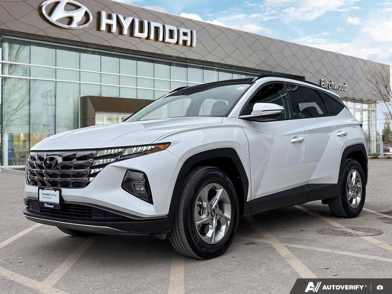 Winnipegs #1 Hyundai Dealer for 6 consecutive years and now Canadas 2026 Dealer of the Year! Come and See Why! 

We believe the first step to a great customer experience is transparent pricing and payments. Also, we offer a complete online and in-store experience, we allow you to shop the way you want! Easy quotes with no pressure!

Thank you for viewing our inventory online, we would love the opportunity to provide you with more information, photos, or a customized video! Please just ask!
This 2024 Hyundai Tucson is a well-equipped AWD crossover with just 35,377 km on the clock  hitting that sweet spot of nearly-new capability at a used vehicle price. With a panoramic sunroof, heated leather steering wheel, and a full suite of driver assistance technology, its ready to handle Winnipeg winters and everything else you throw at it.

Key Features:
- Automatic Full-Time All-Wheel Drive  confidence in every season
- Panoramic Sliding/Tilting Sunroof with Power Sunshade
- Heated Front Bucket Seats (3-Step) with 8-Way Power Adjustable Drivers Seat and 2-Way Power Lumbar Support
- Heated Leather/Metal-Look Steering Wheel
- Dual Zone Front Automatic Air Conditioning
- Adaptive Cruise Control with Steering Assist
- Power Liftgate with Proximity Cargo Access
- 8-Speed Automatic Transmission with SHIFTRONIC and Drive Mode Select

Safety Features:
- Blind-Spot Collision-Avoidance Assist (BCA)
- Rear Cross-Traffic Collision-Avoidance Assist (RCCA)
- Driver Monitoring Alert
- Front Collision Mitigation
- Full Airbag Suite including Curtain Airbags
- Backup Camera

At Birchwood Hyundai  Winnipegs #1 Hyundai Dealer for 6 consecutive years and Canadas 2026 Dealer of the Year  we make buying simple and pressure-free. Browse online, get a custom video walkthrough, or come see it in person. Reserve this Tucson, start your purchase online, or book a test drive today at birchwoodhyundai.com.
All Used Vehicles at Birchwood Hyundai include: 

*Full Multi-point Inspection 
*Free CARFAX vehicle report 
*Full tank of gas 
*Detailed cleaning 

Want a better look at a part or feature of this vehicle? Contact us and we can provide you a personalized video to show you in detail!

Experience WAH at Birchwood Hyundai on McPhillips today and see why everyone is heading North to buy their new Hyundai!

Dealer permit #4423
Dealer permit #4423