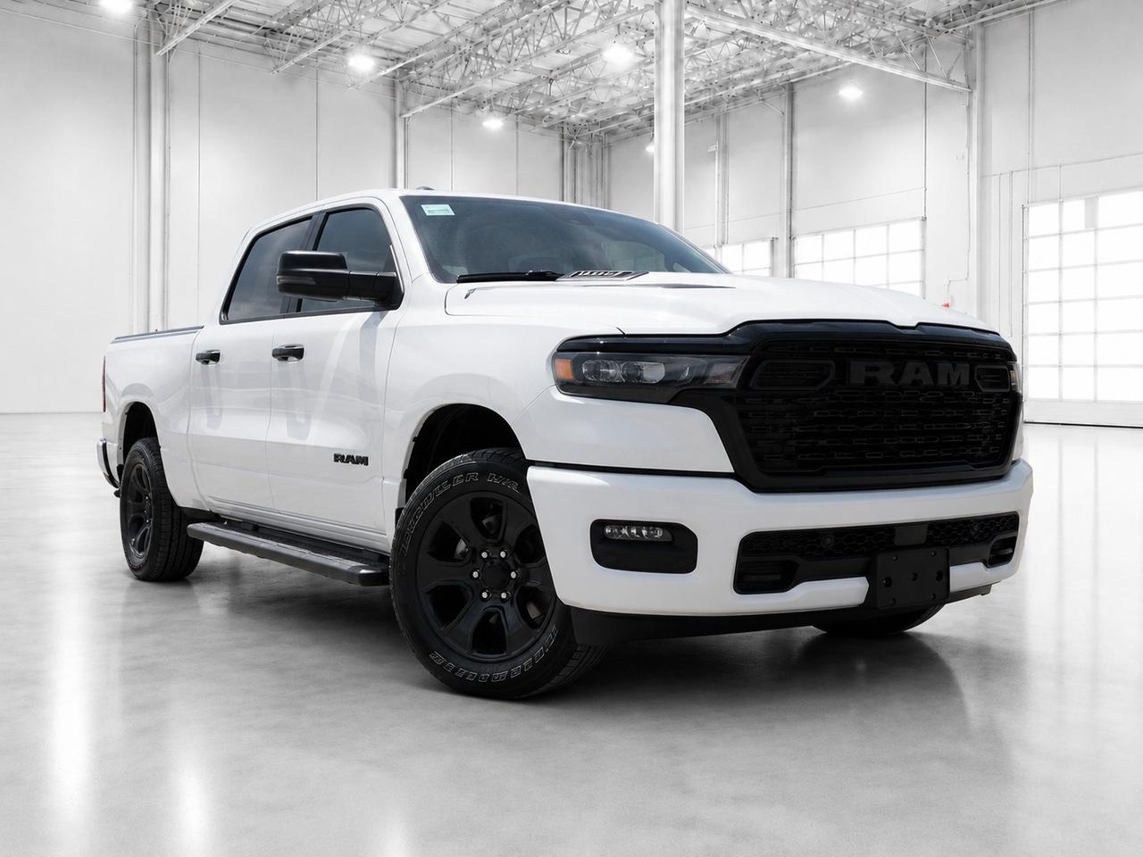 2026 RAM 1500 EXPRESS CREW | 3.0L I-6 | Blackout | Sport Hood Photo