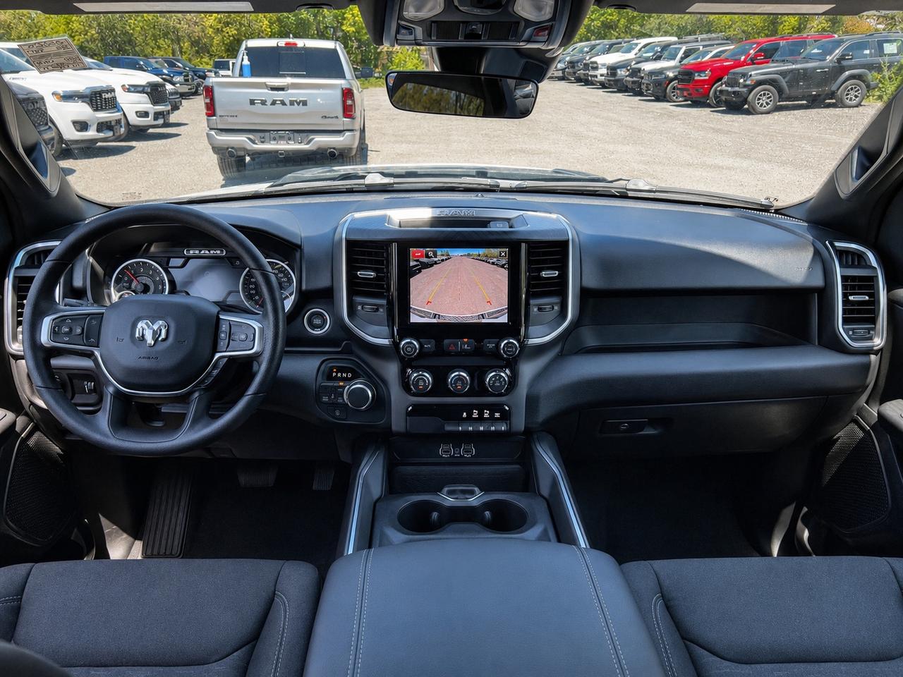 2026 RAM 1500 EXPRESS CREW | 3.0L I-6 | Blackout | Sport Hood Photo
