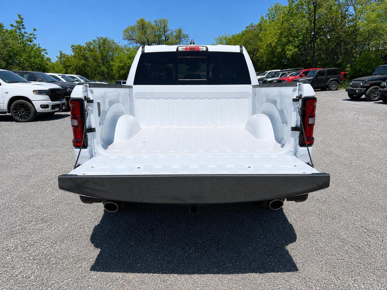 2026 RAM 1500 EXPRESS CREW | 3.0L I-6 | Blackout | Sport Hood Photo