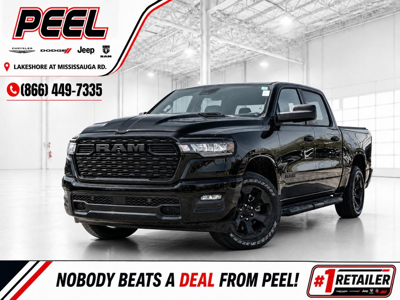 2026 RAM 1500 EXPRESS CREW | 3.0L I-6 | 3.92 | Blackout | TowPkg Photo0