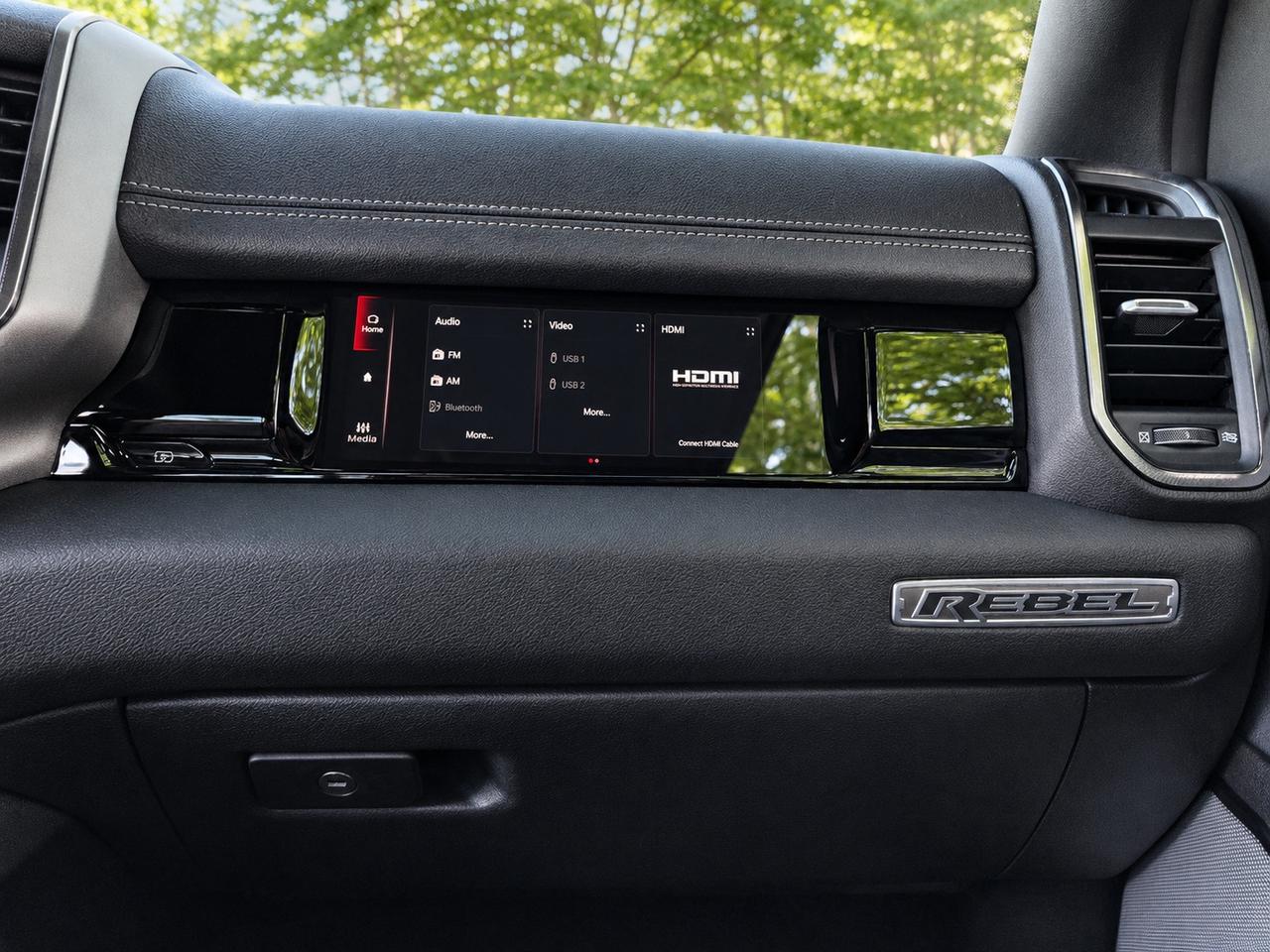 2026 RAM 1500 REBEL | Leather | Pano Roof | HEMI | Sport Hood Photo