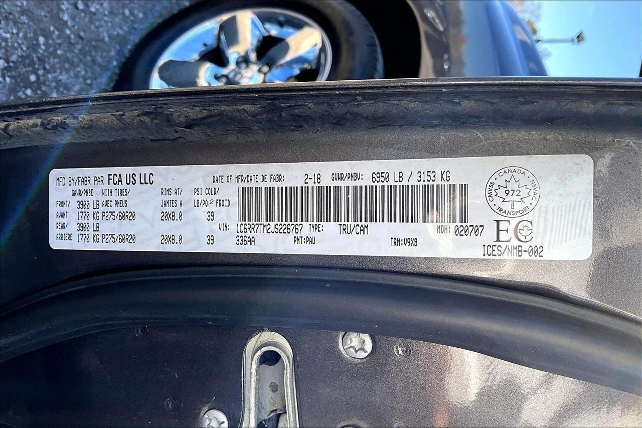 2018 RAM 1500 Big Horn Crew EcoDiesel | 6'4 Bed | 4X4 Photo