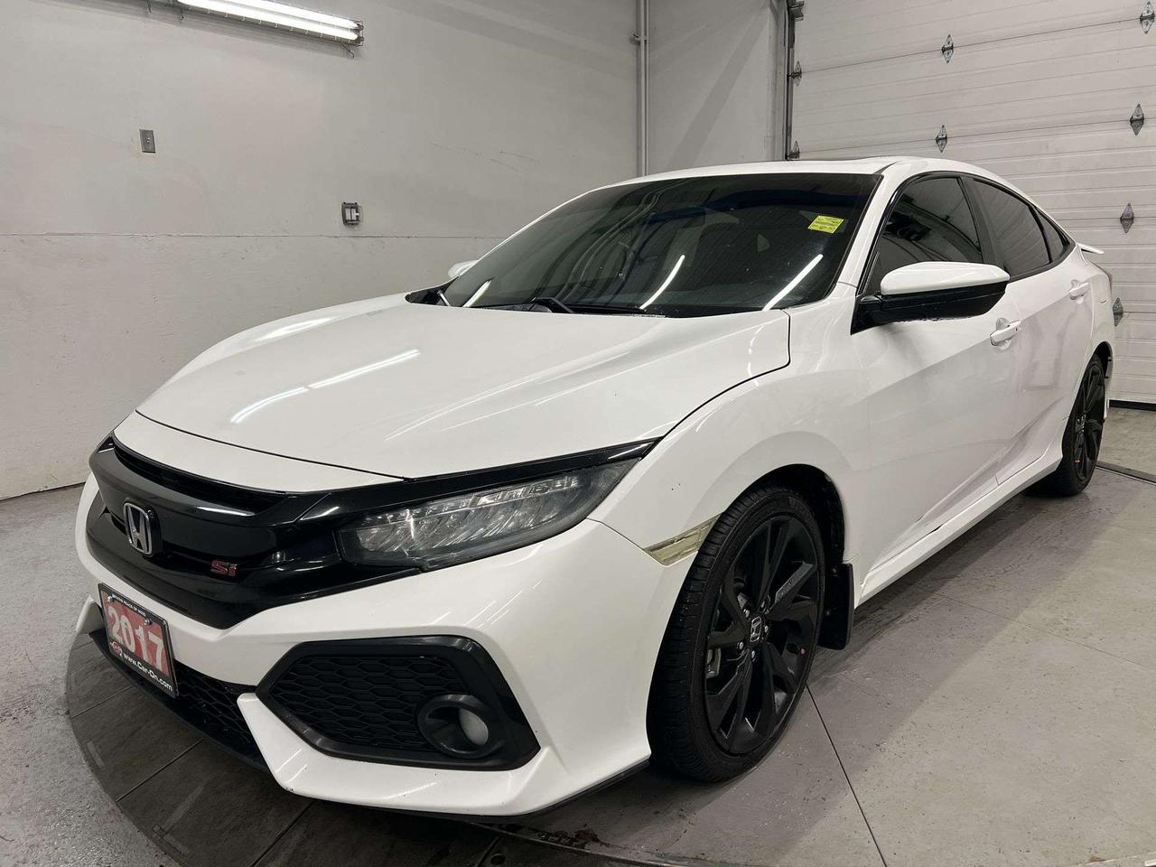 2017 Honda Civic SI | 200HP TURBO! | SUNROOF | HTD SEATS | CARPLAY Photo0