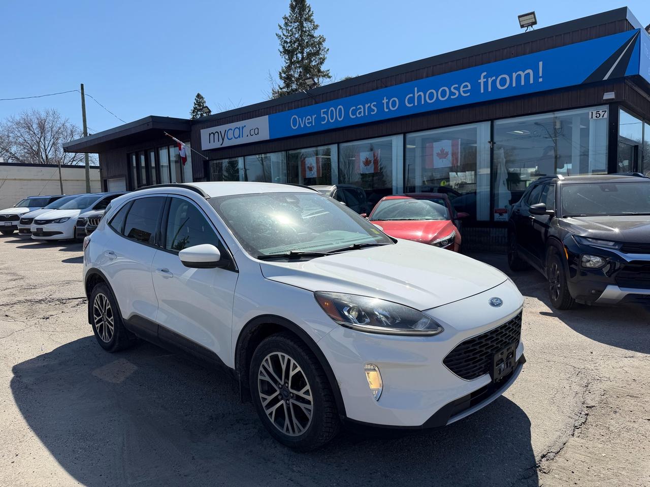 ???? 1.5L AWD  FORD ESCAPE SEL 2020  Adventure-ready versatility! ????<br><br>

This reliable all-wheel drive SUV delivers the perfect blend of capability and efficiency with 111,361 KMs on the clock. Packed with modern conveniences and ready for your next journey!<br><br>

? All Wheel Drive<br>
? 1.5L Engine<br>
? Backup Camera<br>
? Bluetooth Connectivity<br>
? Air Conditioning<br>
? Cruise Control<br>
? Full Power Group<br><br>

?? NO FEES! <span>(Just pay applicable taxes.)</span><br>
?? LOWEST PRICE GUARANTEED!<br><br>

?? 4 LOCATIONS TO SERVE YOU BETTER:<br>
?? RICHMOND: 1-888-416-2199<br>
?? OTTAWA: (343) 429-6444<br>
?? KINGSTON: 1-888-508-3494<br>
?? NORTH BAY: 1-888-282-3560<br><br>

?? Visit <strong>WWW.MYCAR.CA</strong> to see this FORD ESCAPE and more!<br>
?? Confidence, comfort, and value  all in one! ??