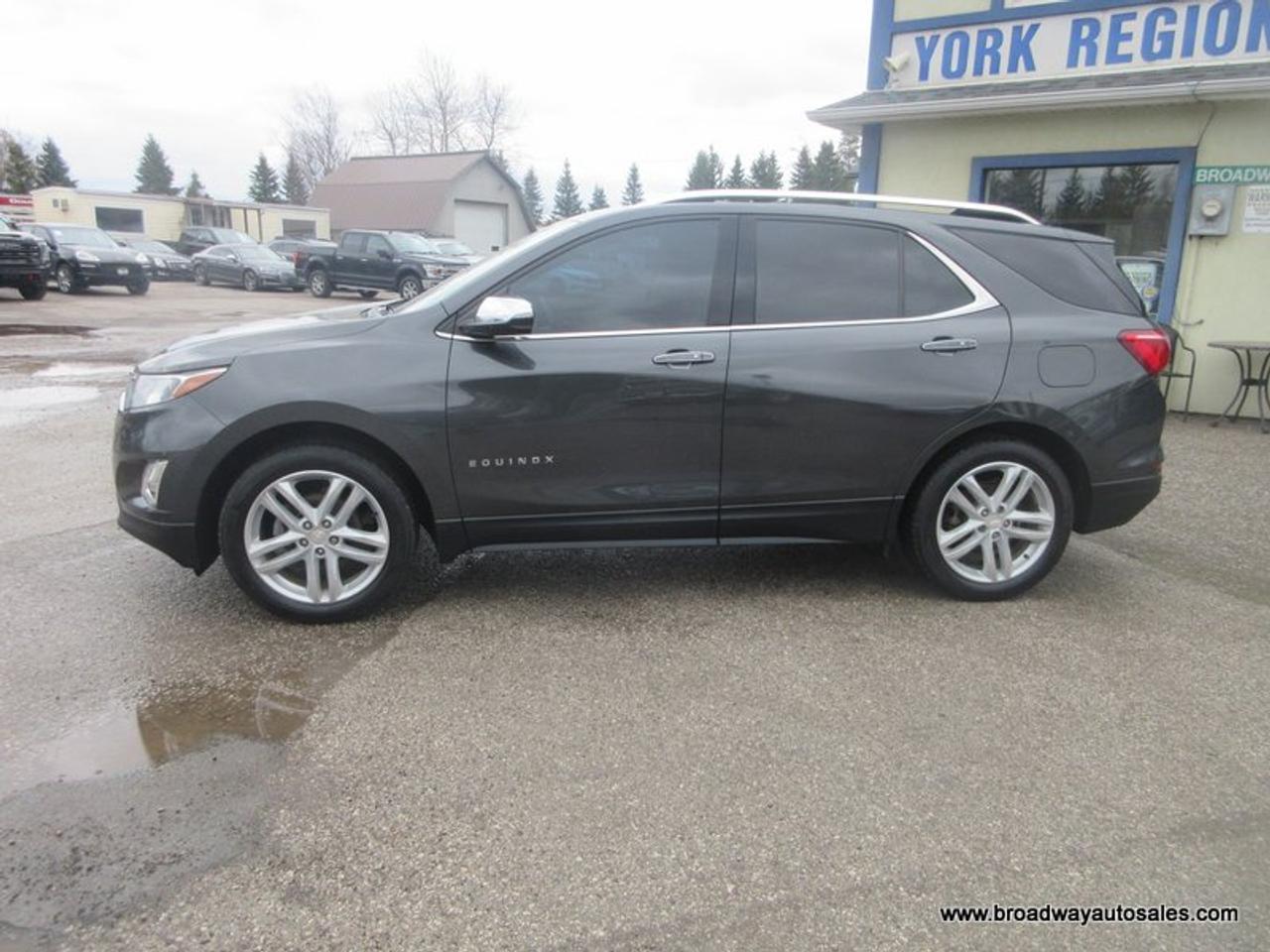 2018 Chevrolet Equinox ALL-WHEEL DRIVE PREMIER-EDITION 5 PASSENGER 1.5L - TURBO.. NAVIGATION.. PANORAMIC SUNROOF.. LEATHER.. HEATED SEATS & WHEEL.. BACK-UP CAMERA.. Photo3