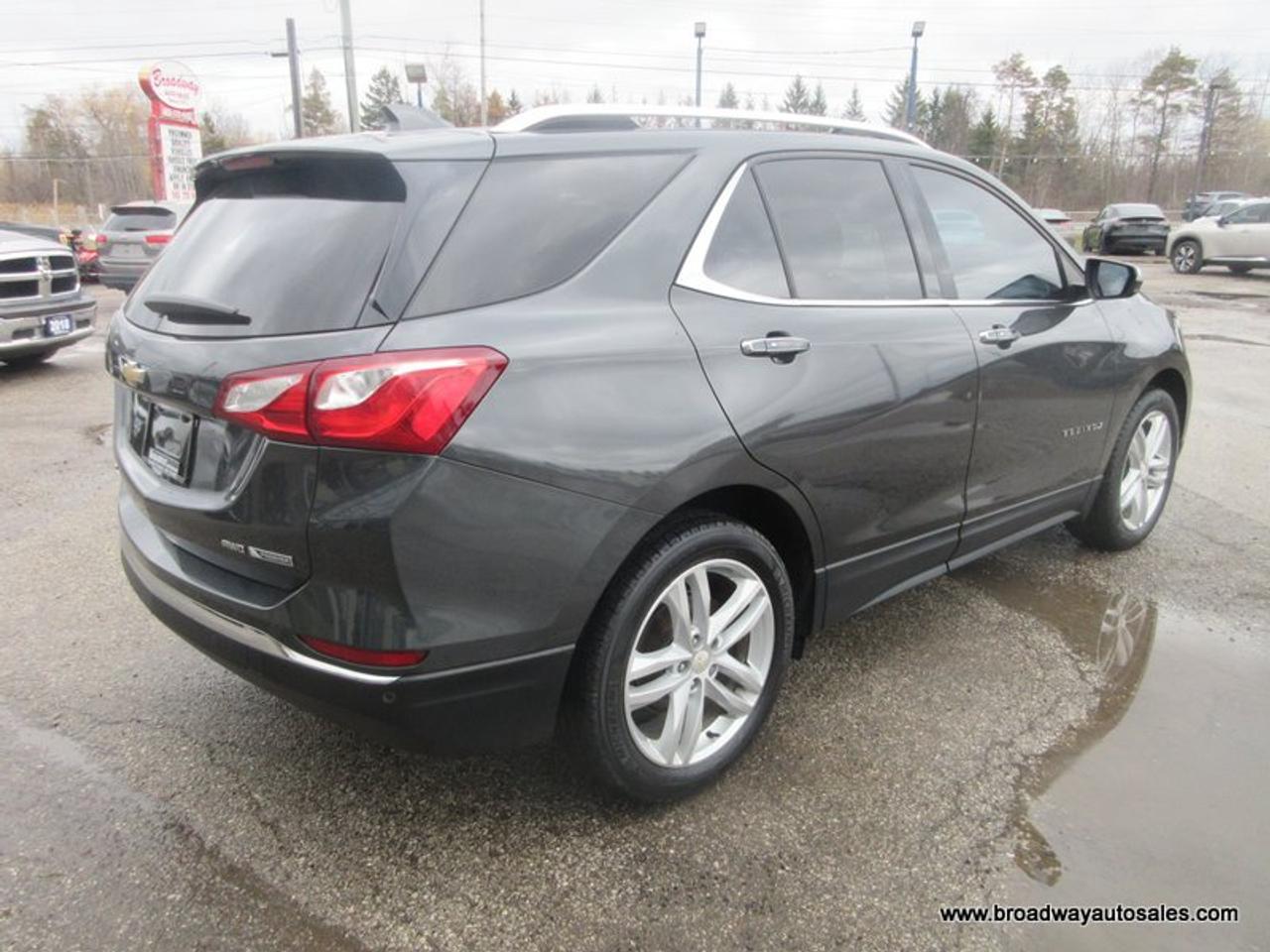 2018 Chevrolet Equinox ALL-WHEEL DRIVE PREMIER-EDITION 5 PASSENGER 1.5L - TURBO.. NAVIGATION.. PANORAMIC SUNROOF.. LEATHER.. HEATED SEATS & WHEEL.. BACK-UP CAMERA.. Photo