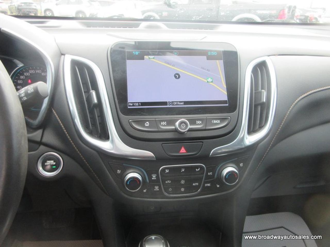 2018 Chevrolet Equinox ALL-WHEEL DRIVE PREMIER-EDITION 5 PASSENGER 1.5L - TURBO.. NAVIGATION.. PANORAMIC SUNROOF.. LEATHER.. HEATED SEATS & WHEEL.. BACK-UP CAMERA.. Photo