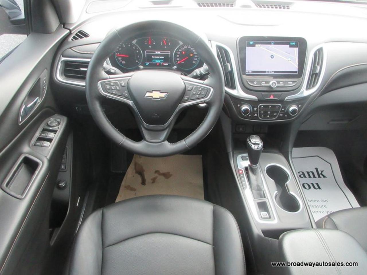 2018 Chevrolet Equinox ALL-WHEEL DRIVE PREMIER-EDITION 5 PASSENGER 1.5L - TURBO.. NAVIGATION.. PANORAMIC SUNROOF.. LEATHER.. HEATED SEATS & WHEEL.. BACK-UP CAMERA.. Photo
