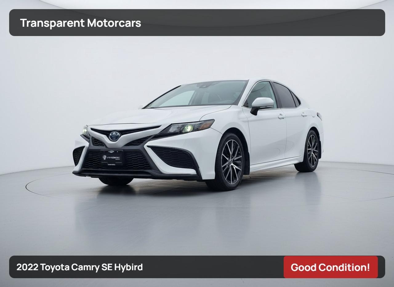 Used 2022 Toyota Camry SE for sale in Richmond, BC