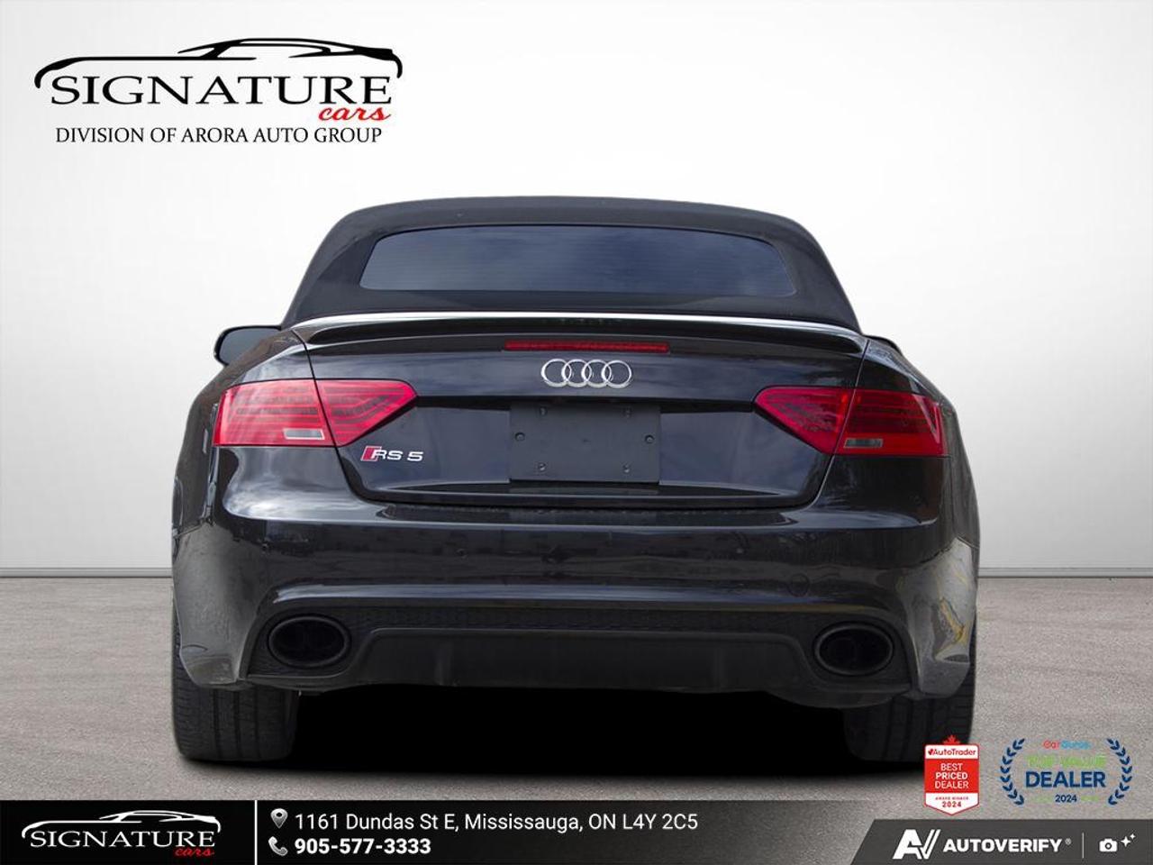 2014 Audi RS 5 4.2L V8 Convertible B&O Photo4